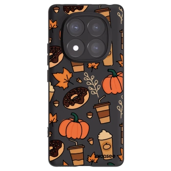 Picasee silikónový čierny obal pre Xiaomi Redmi Note 14 Pro+ 5G - Fallovers
