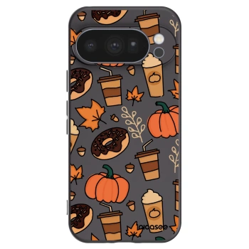 Picasee silikónový čierny obal pre Google Pixel 10 Pro - Fallovers