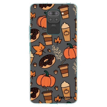Picasee silikónový čierny obal pre Xiaomi Redmi Note 9 - Fallovers
