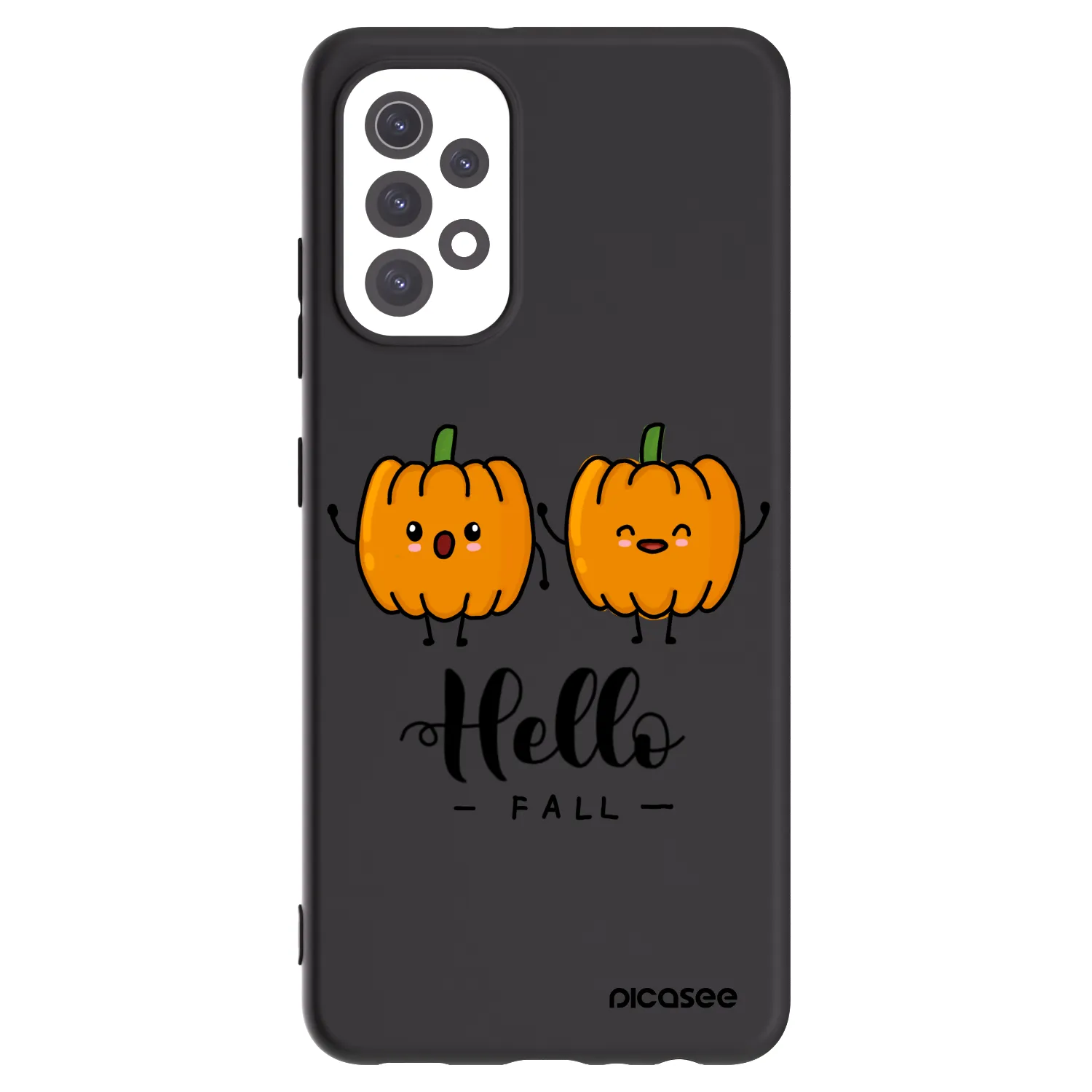 Picasee silikónový čierny obal pre Samsung Galaxy A32 5G A326B - Hallo Fall