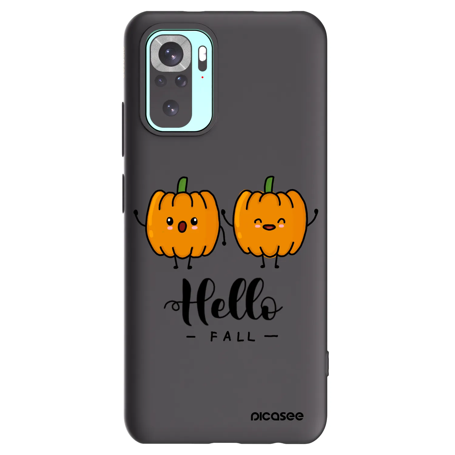 Picasee silikónový čierny obal pre Xiaomi Redmi Note 10 Pro - Hallo Fall