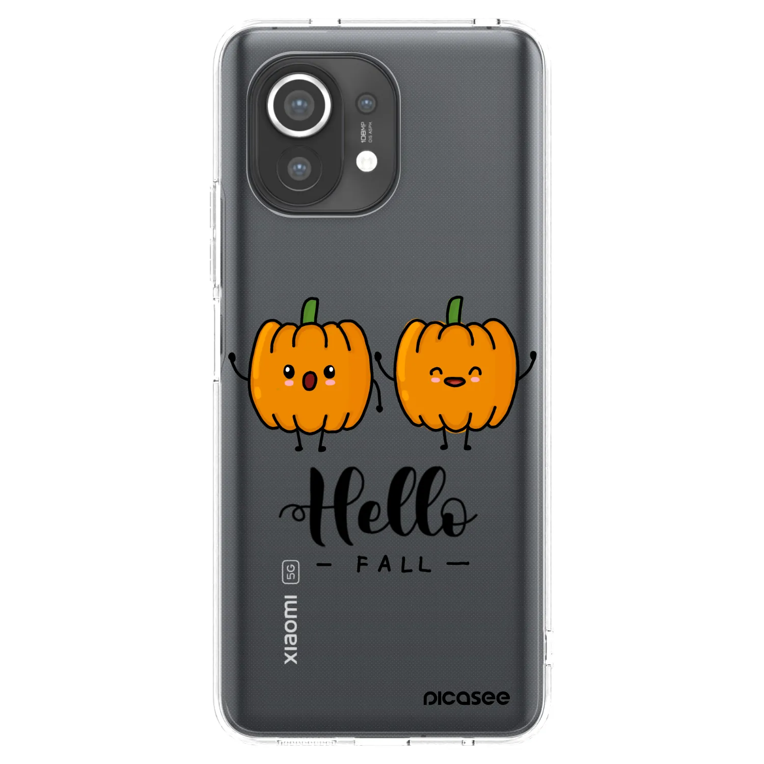 Picasee silikónový prehľadný obal pre Xiaomi Mi 11 - Hallo Fall
