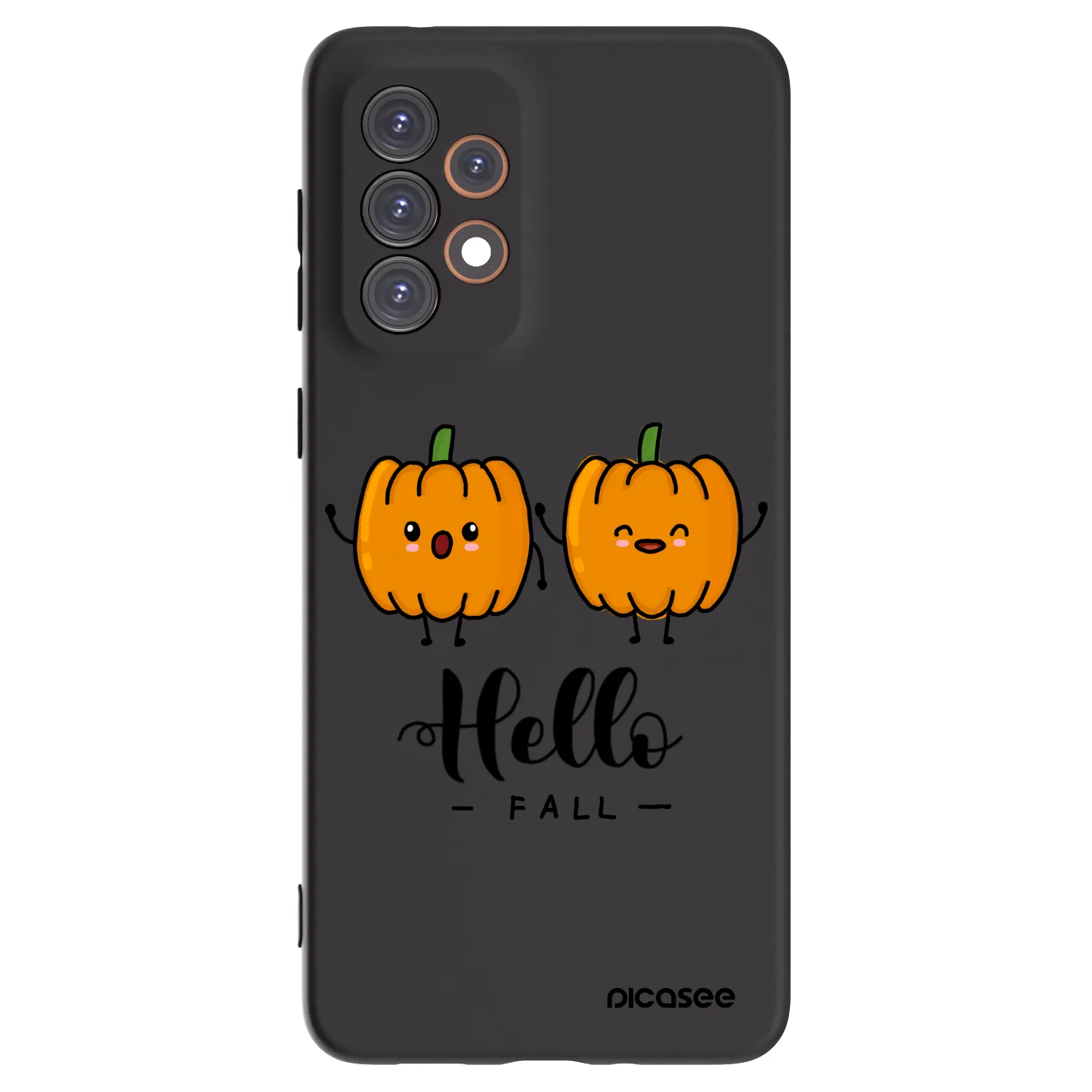 Picasee silikónový čierny obal pre Samsung Galaxy A33 5G A336 - Hallo Fall