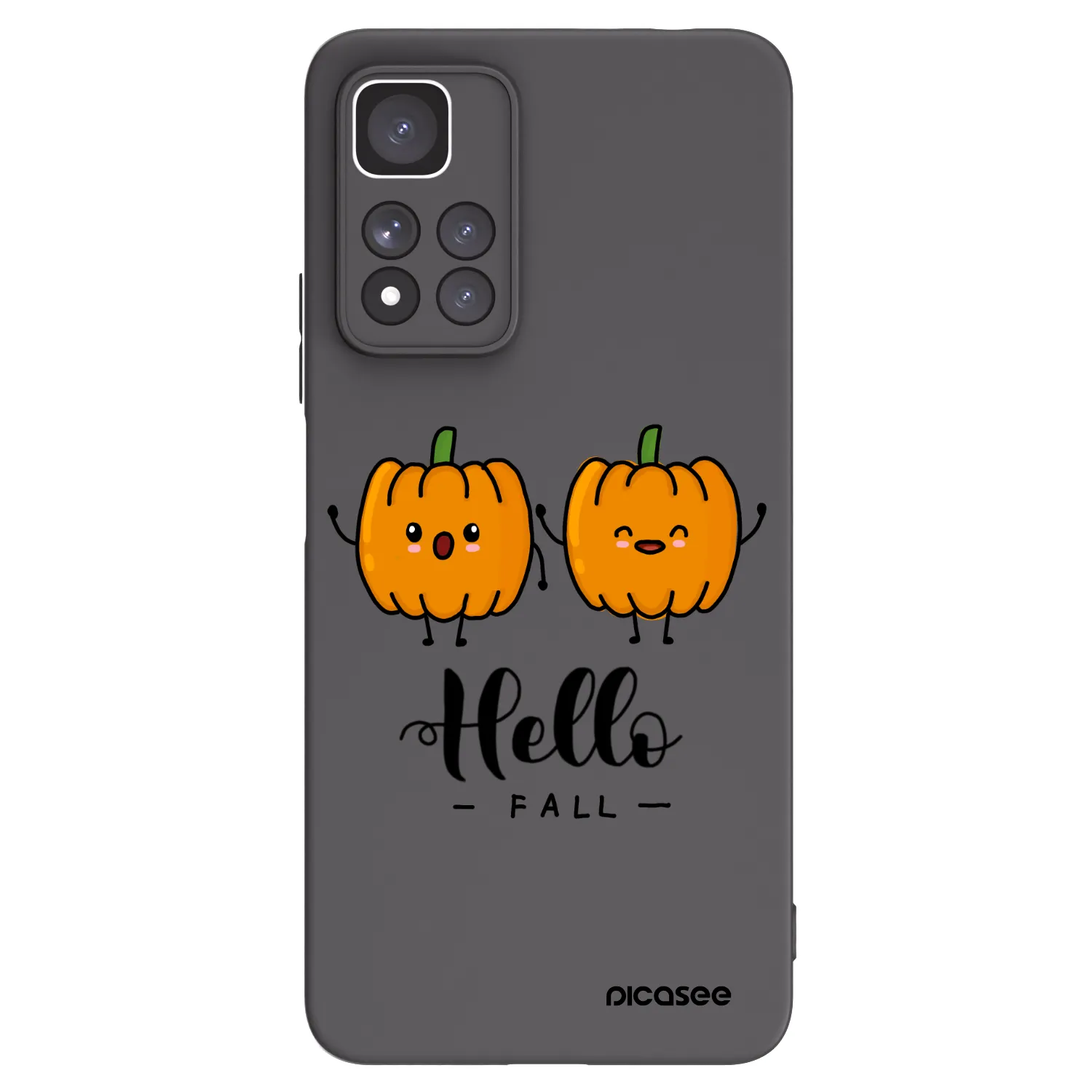 Picasee silikónový čierny obal pre Xiaomi Redmi Note 11 Pro+ 5G - Hallo Fall