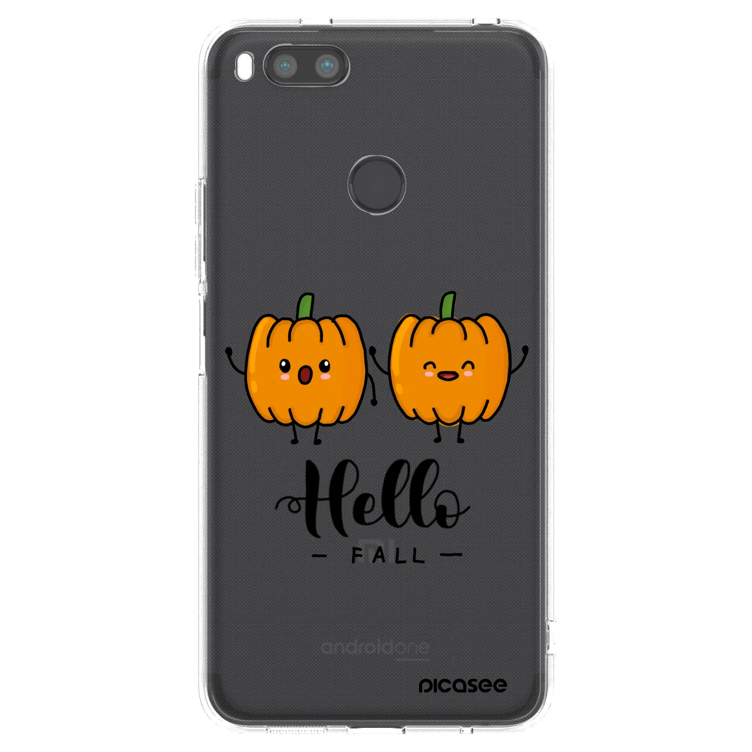 Picasee silikónový prehľadný obal pre Xiaomi Redmi A1 - Hallo Fall