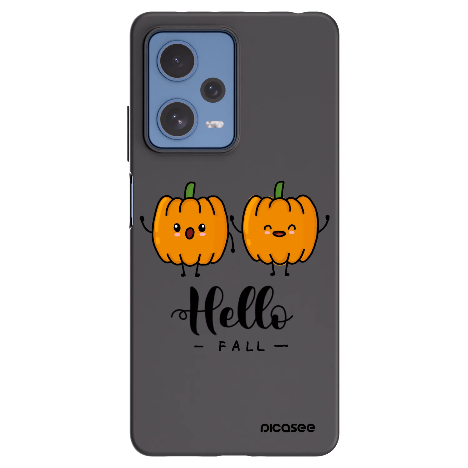 Picasee silikónový čierny obal pre Xiaomi Redmi Note 12 Pro 5G - Hallo Fall