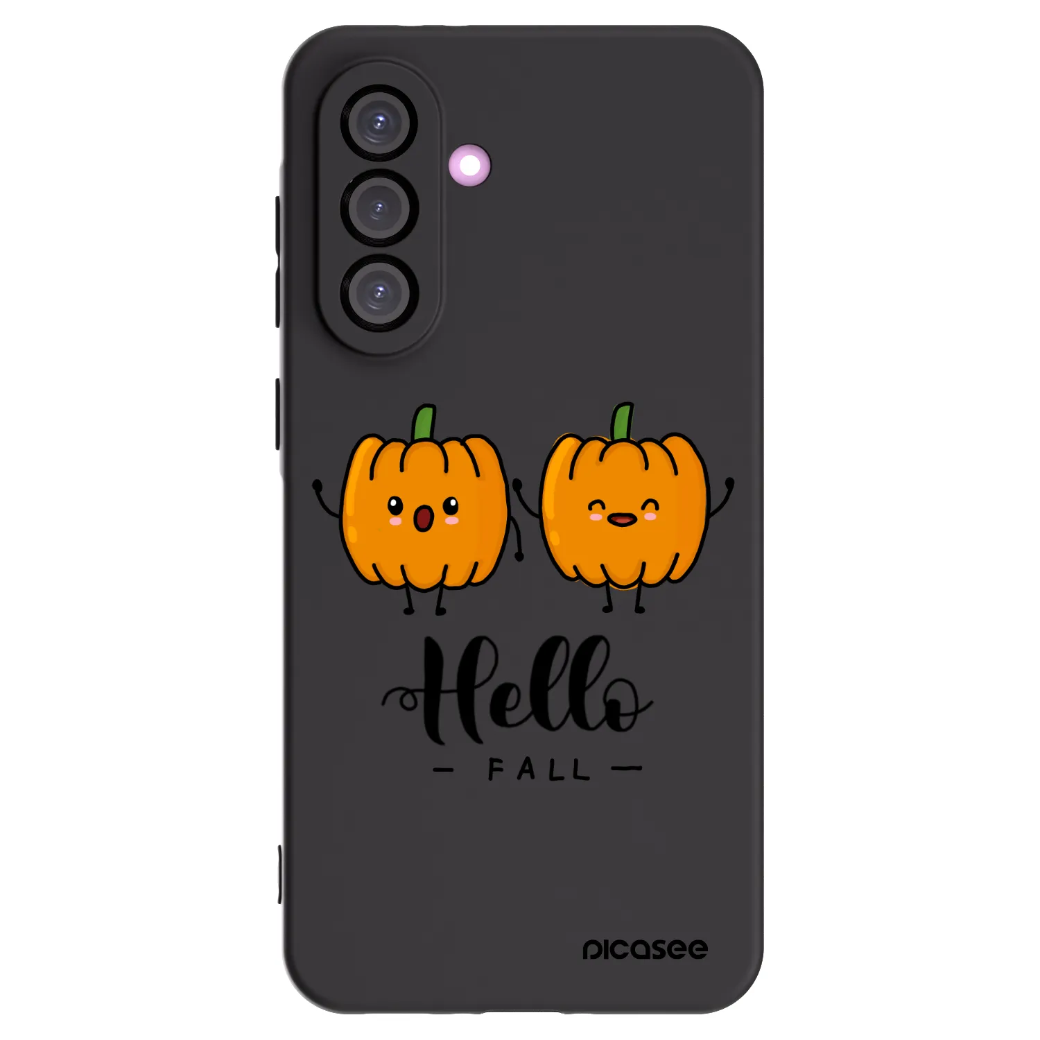 Picasee silikónový čierny obal pre Samsung Galaxy A36 5G - Hallo Fall