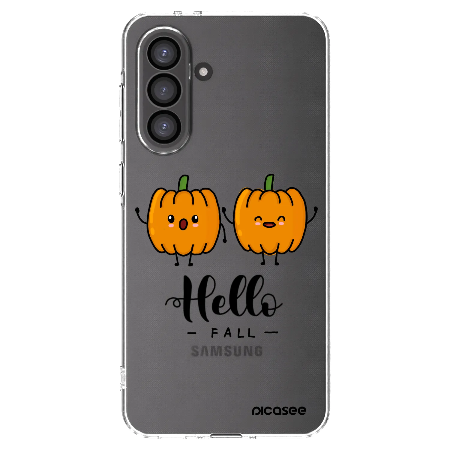 Picasee silikónový prehľadný obal pre Samsung Galaxy A36 5G - Hallo Fall