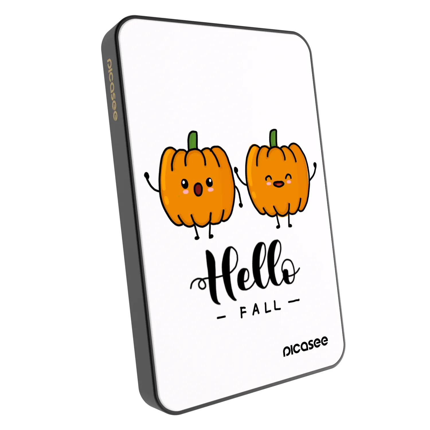 Picasee Powerbanka s MagSafe 5 000 mAh Šedá - Hallo Fall