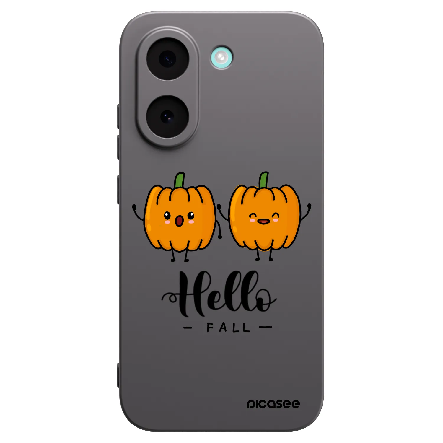 Picasee silikónový čierny obal pre Xiaomi Poco X8 Pro - Hallo Fall