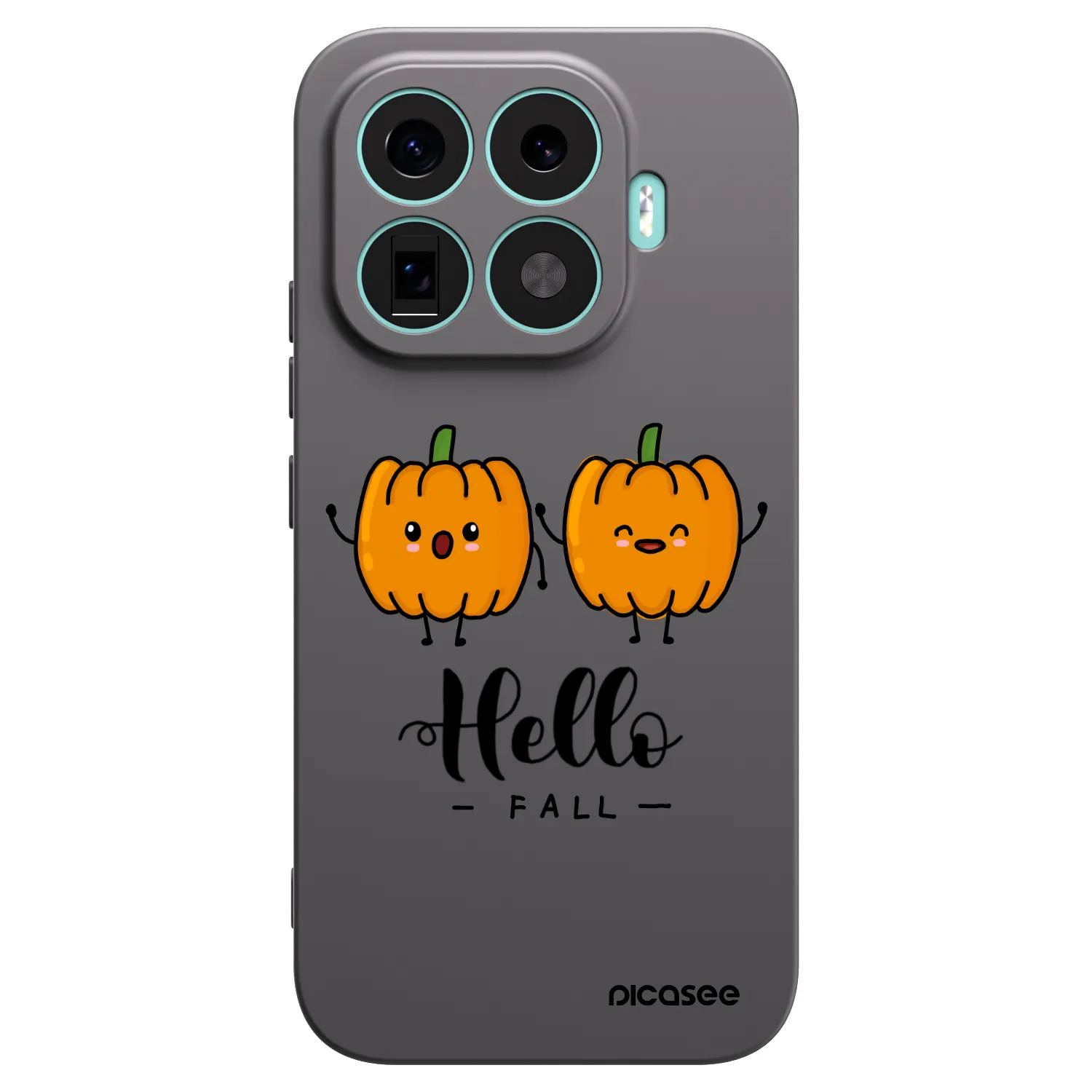 Picasee silikónový čierny obal pre Xiaomi 17T - Hallo Fall