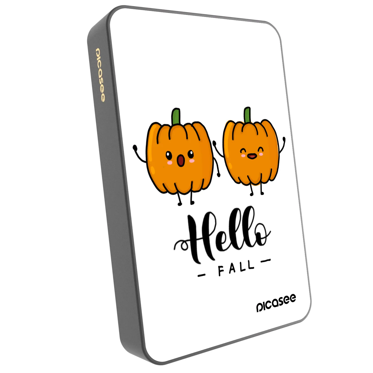 Picasee Powerbanka s MagSafe 10 000 mAh Šedá - Hallo Fall