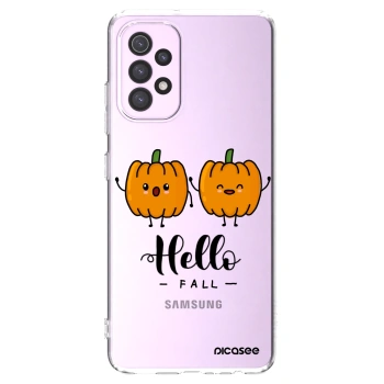 Picasee silikónový prehľadný obal pre Samsung Galaxy A32 5G A326B - Hallo Fall