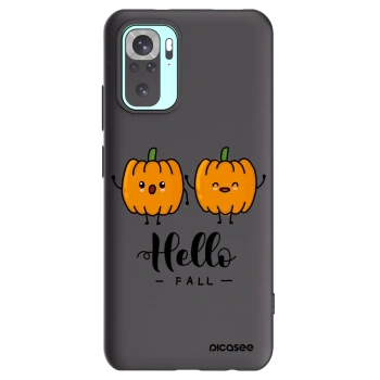 Picasee silikónový čierny obal pre Xiaomi Redmi Note 10 Pro - Hallo Fall