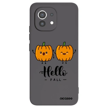 Picasee silikónový čierny obal pre Xiaomi Mi 11 - Hallo Fall