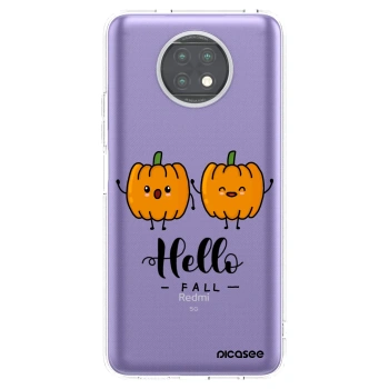 Picasee silikónový prehľadný obal pre Xiaomi Redmi Note 9T - Hallo Fall