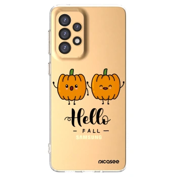 Picasee silikónový prehľadný obal pre Samsung Galaxy A33 5G A336 - Hallo Fall