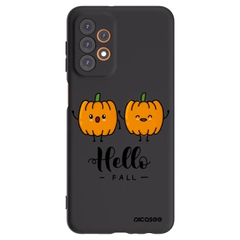 Picasee silikónový čierny obal pre Samsung Galaxy A23 A236B 5G - Hallo Fall