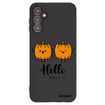 Picasee silikónový čierny obal pre Samsung Galaxy A14 4G A145R - Hallo Fall