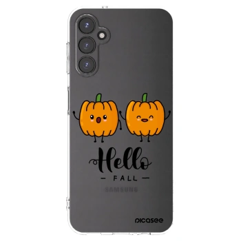 Picasee silikónový prehľadný obal pre Samsung Galaxy A14 4G A145R - Hallo Fall