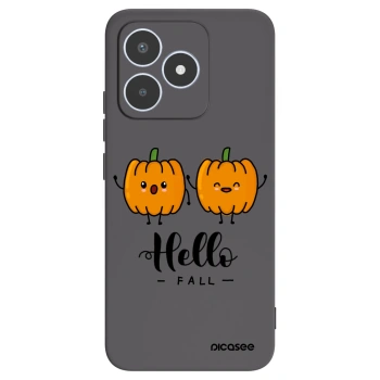 Picasee silikónový čierny obal pre Realme C53 - Hallo Fall