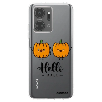 Picasee silikónový prehľadný obal pre Honor X7a - Hallo Fall
