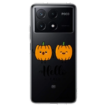 Picasee silikónový prehľadný obal pre Xiaomi Poco X6 Pro - Hallo Fall