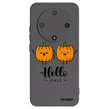 Picasee silikónový čierny obal pre Honor Magic6 Lite 5G - Hallo Fall