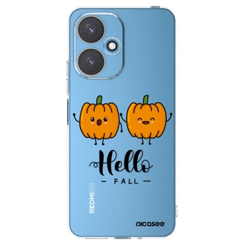 Picasee silikónový prehľadný obal pre Xiaomi Redmi 13C 5G - Hallo Fall