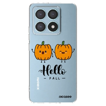 Picasee silikónový prehľadný obal pre Xiaomi 14T Pro - Hallo Fall