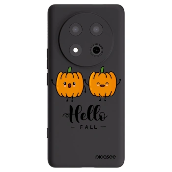 Picasee silikónový čierny obal pre Honor Magic7 Lite 5G - Hallo Fall