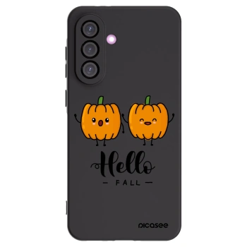 Picasee silikónový čierny obal pre Samsung Galaxy A36 5G - Hallo Fall