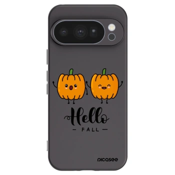 Picasee silikónový čierny obal pre Google Pixel 10 Pro - Hallo Fall