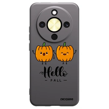 Picasee silikónový čierny obal pre Honor Magic8 Lite 5G - Hallo Fall