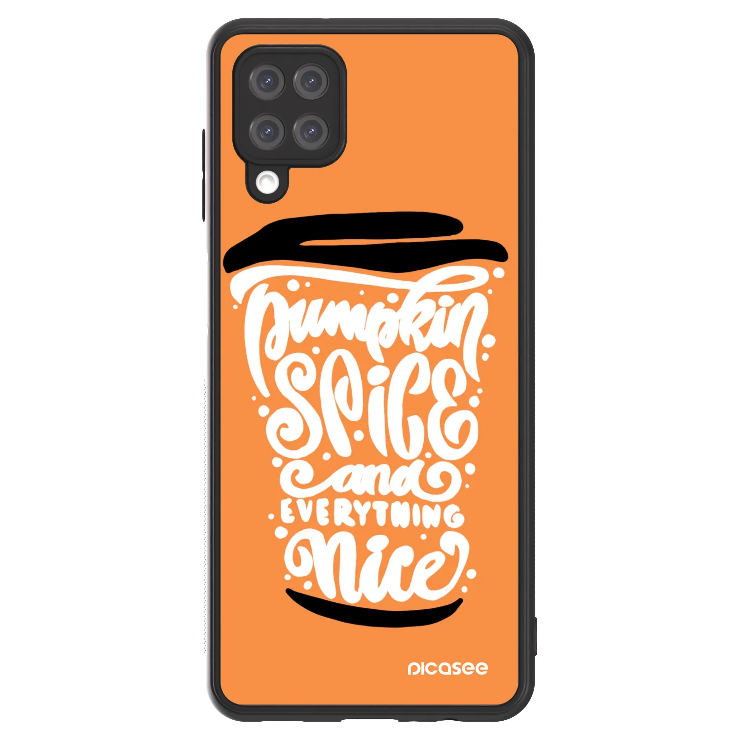 Picasee ULTIMATE CASE pro Samsung Galaxy A12 A125F - Pumpkin coffee