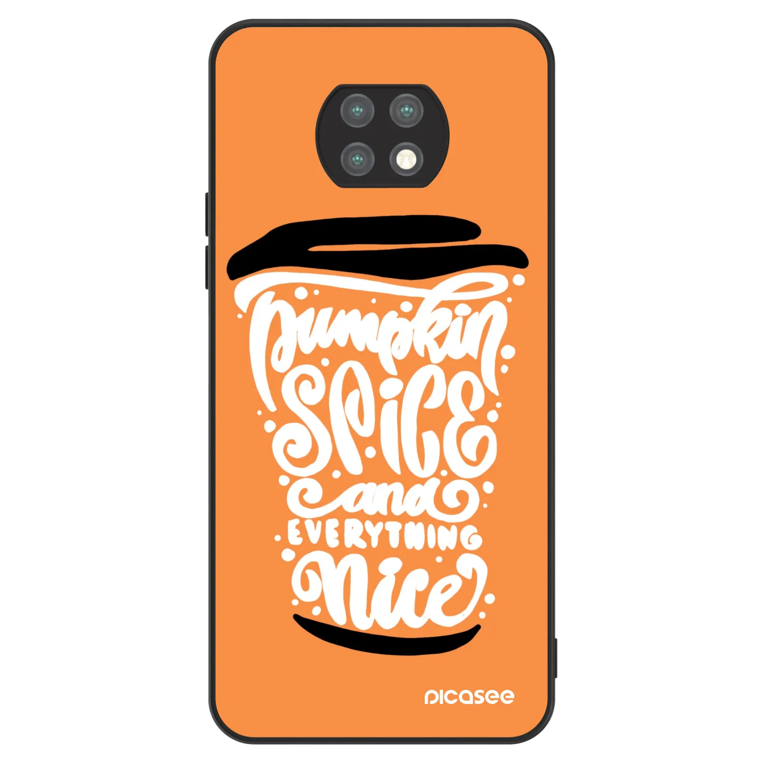Picasee ULTIMATE CASE pro Xiaomi Redmi Note 9T - Pumpkin coffee