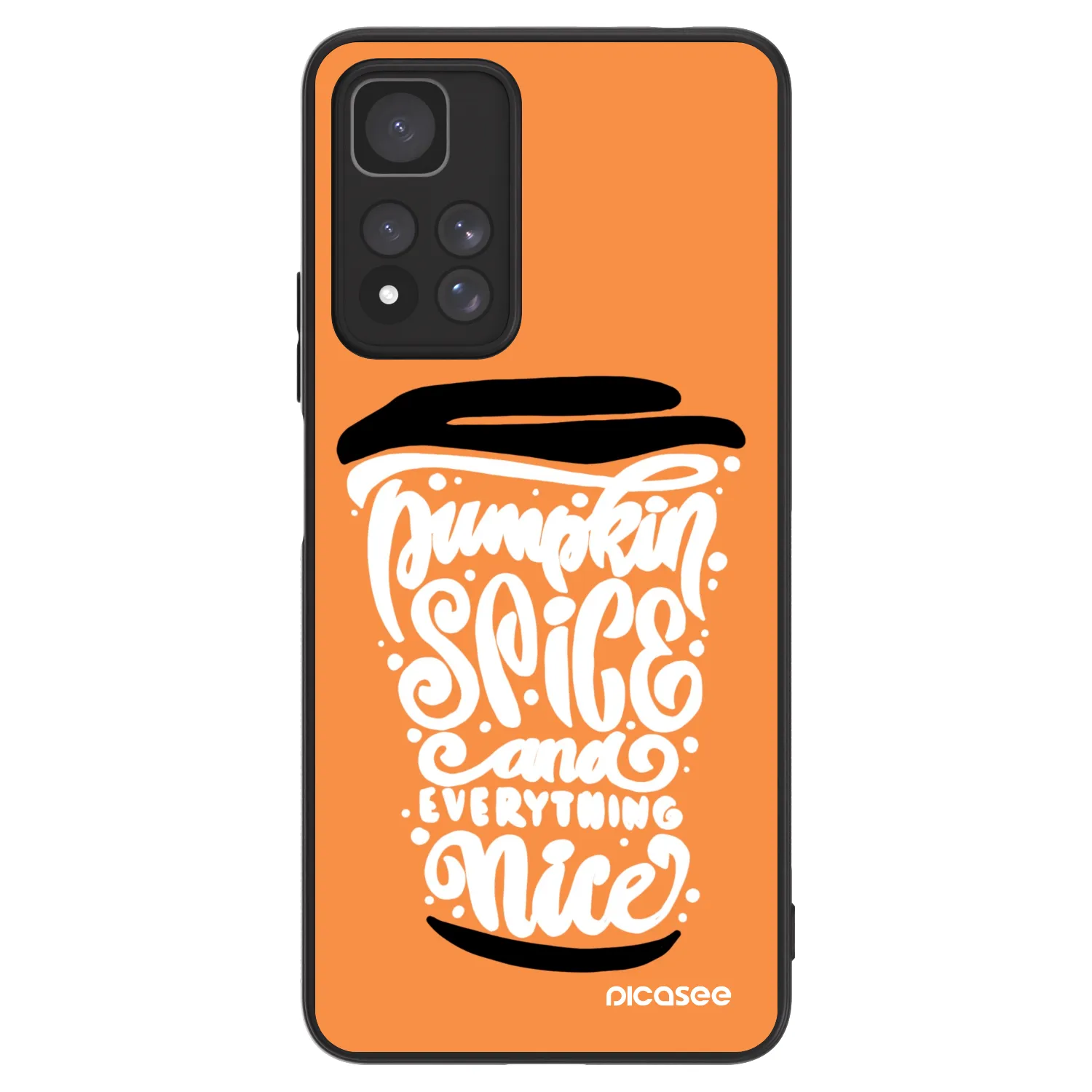 Picasee ULTIMATE CASE pro Xiaomi Redmi Note 11 Pro+ 5G - Pumpkin coffee