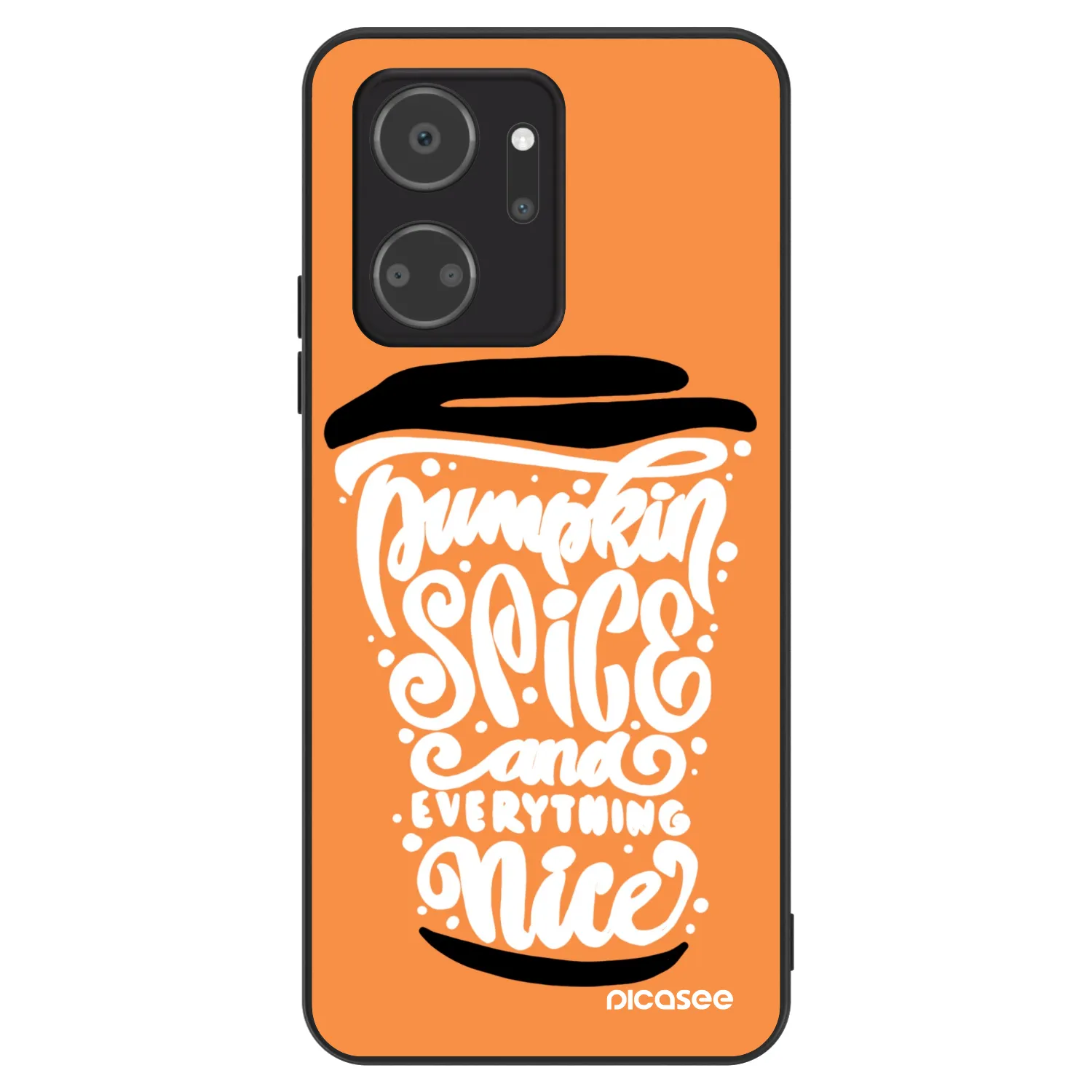 Picasee ULTIMATE CASE pro Honor X7a - Pumpkin coffee