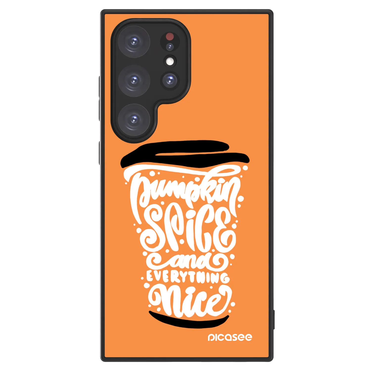 Picasee ULTIMATE CASE PowerShare pro Samsung Galaxy S24 Ultra S928B 5G - Pumpkin coffee