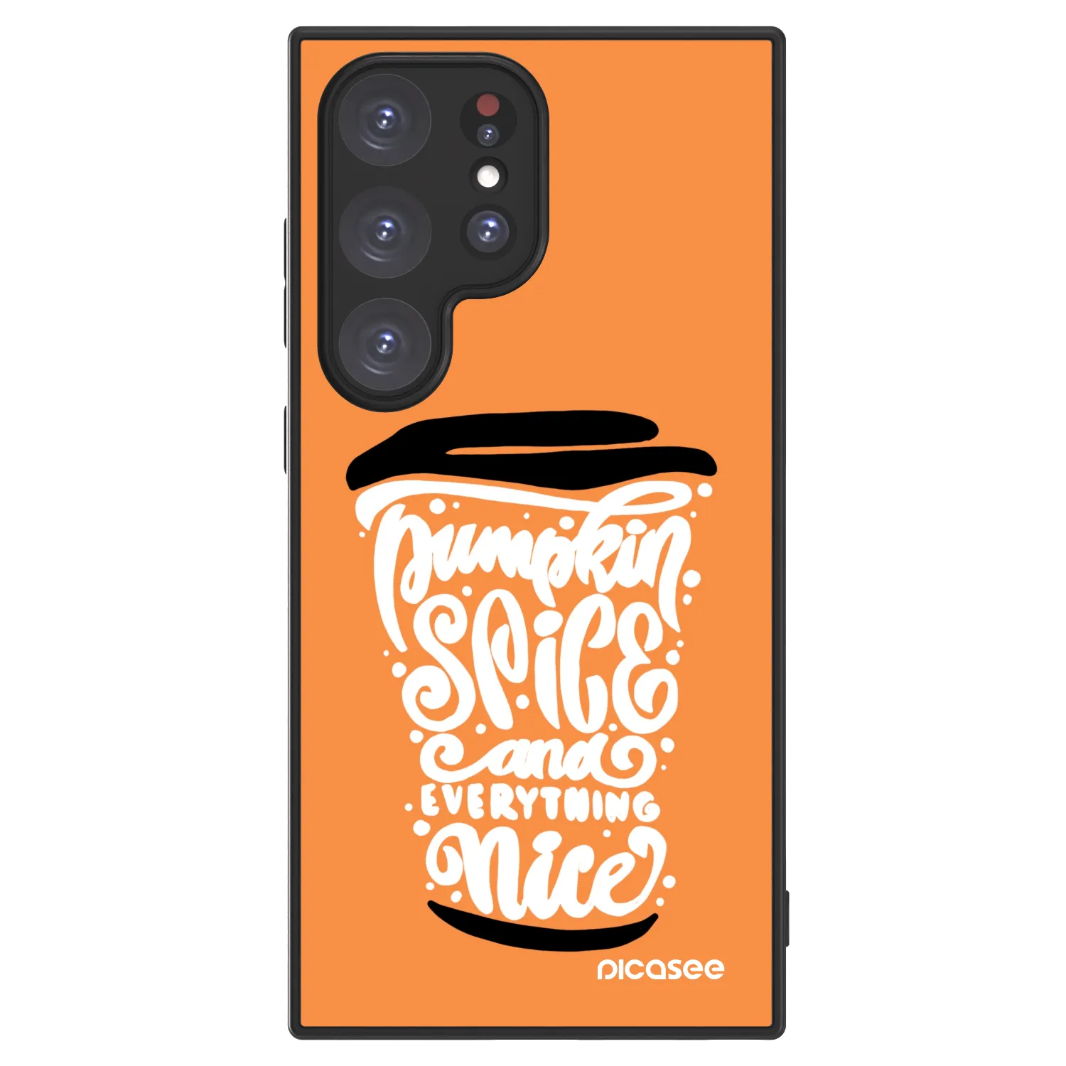 Picasee ULTIMATE CASE pro Samsung Galaxy S24 Ultra S928B 5G - Pumpkin coffee