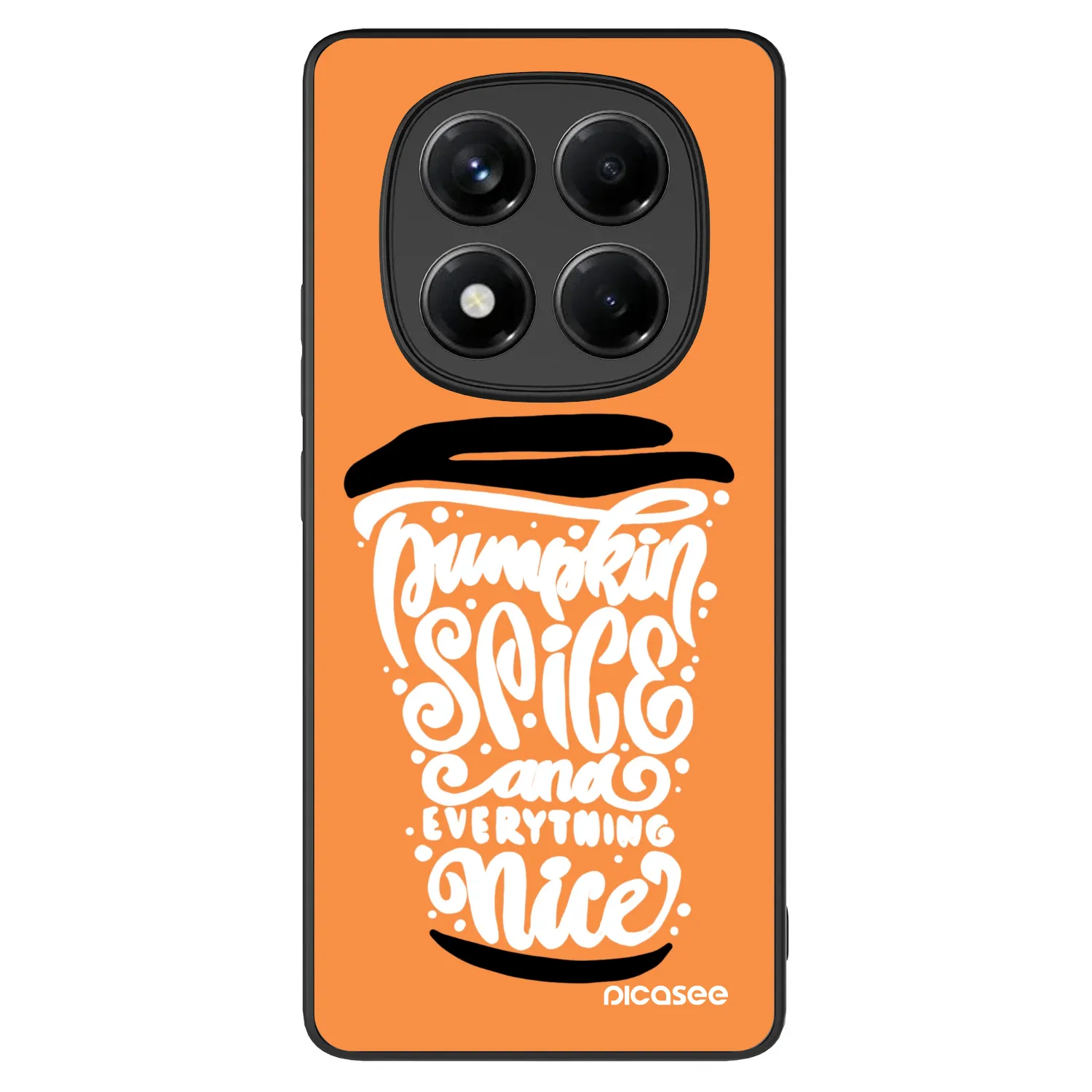 Picasee ULTIMATE CASE pro Xiaomi Redmi Note 14 Pro+ 5G - Pumpkin coffee