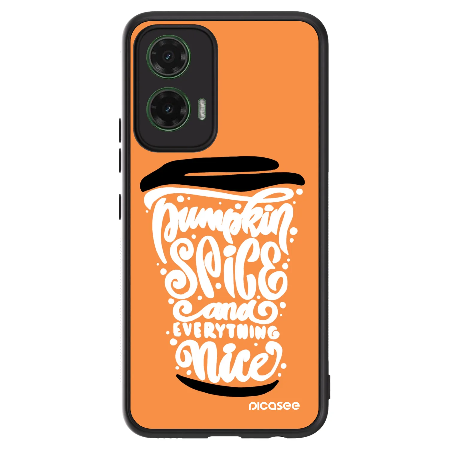 Picasee ULTIMATE CASE pro Motorola Moto G35 5G - Pumpkin coffee