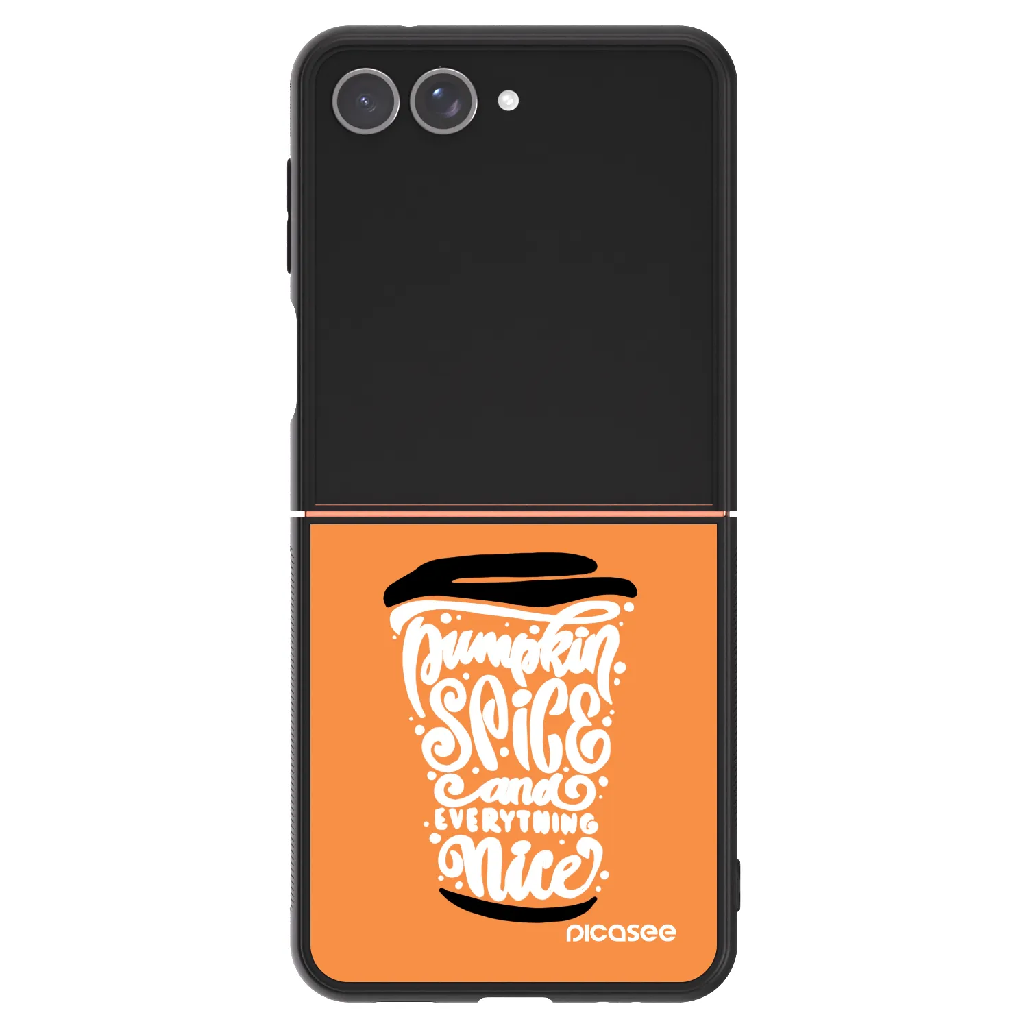 Picasee ULTIMATE CASE pro Samsung Galaxy Z Flip7 5G - Pumpkin coffee
