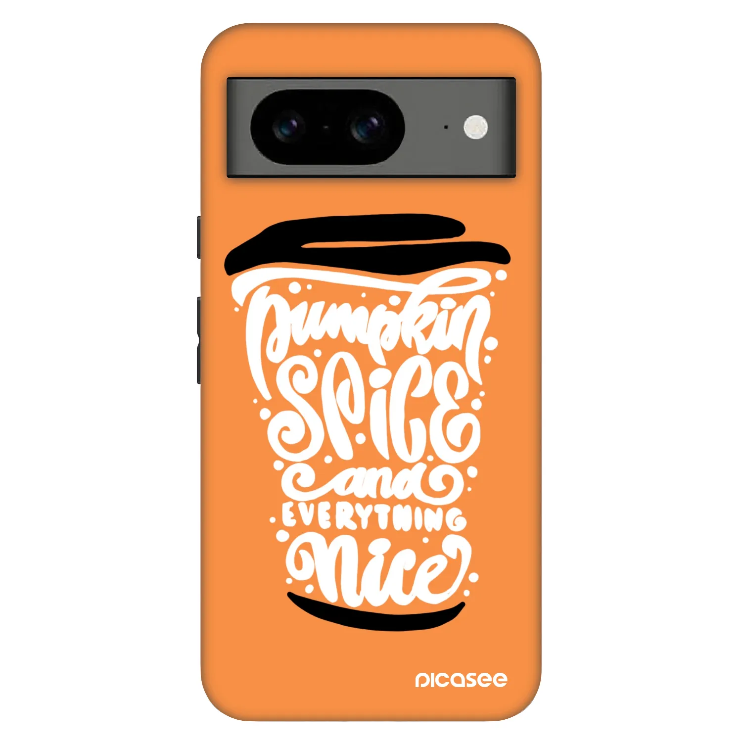 Picasee Fashion Case pre Google Pixel 8 Pro - Pumpkin coffee