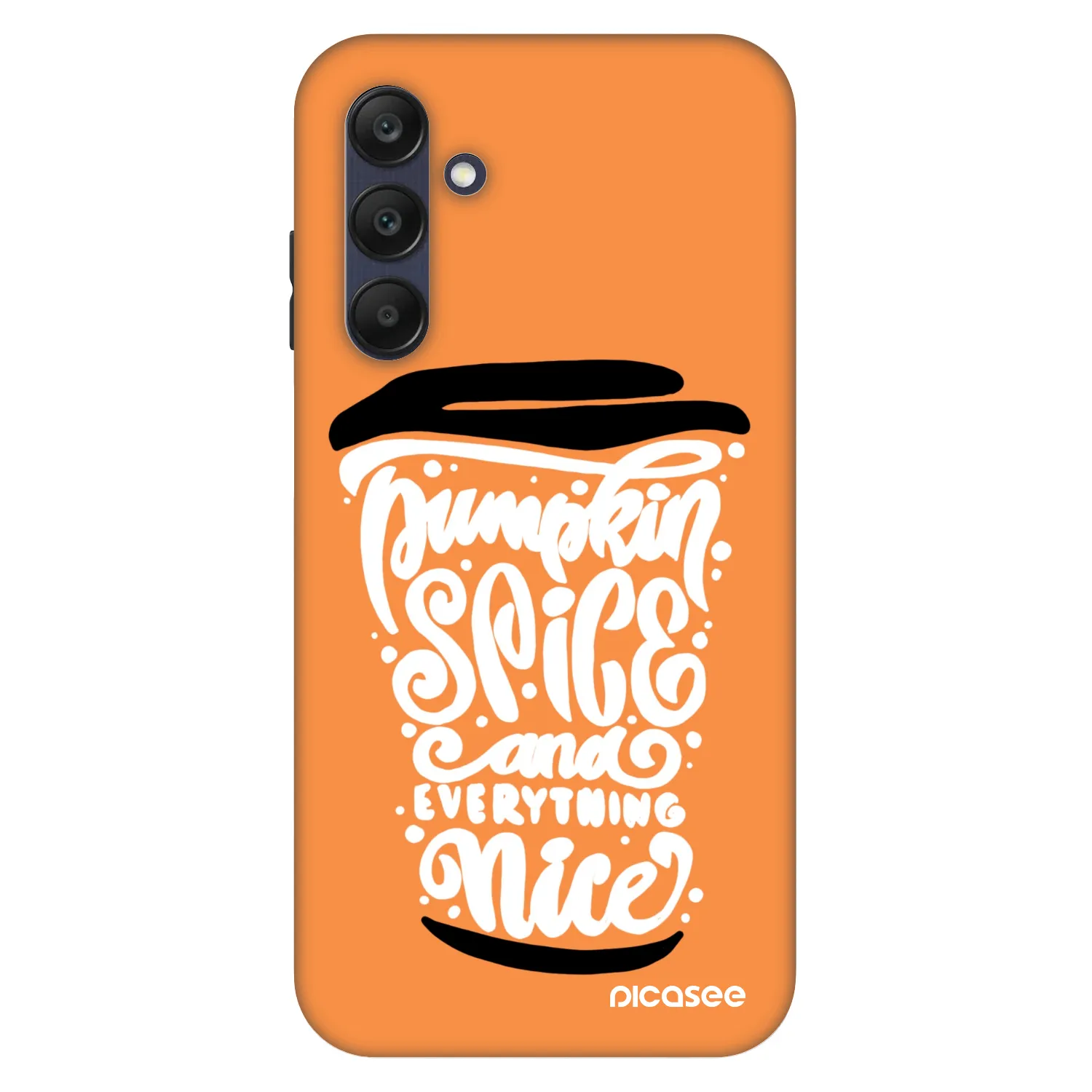 Picasee Fashion Case pre Samsung Galaxy A25 A256B 5G - Pumpkin coffee