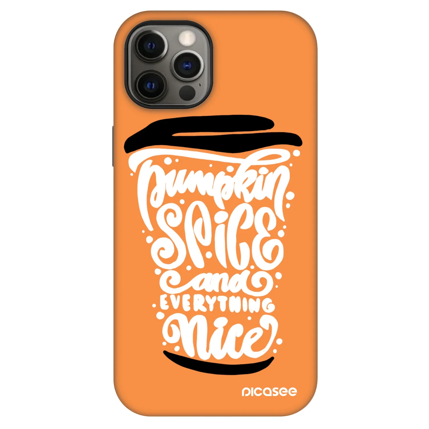Picasee Fashion Case MagSafe pre Apple iPhone 12 - Pumpkin coffee