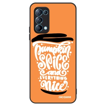 Obal pre OPPO Reno 5 5G - Pumpkin coffee