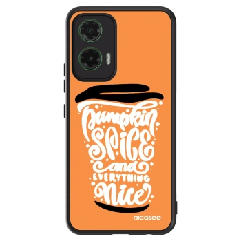 Obal pre Motorola Moto G35 5G - Pumpkin coffee