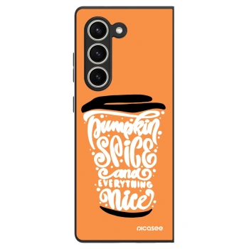 Obal pre Samsung Galaxy Z Fold5 5G - Pumpkin coffee