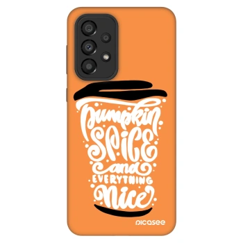 Obal pre Samsung Galaxy A33 5G A336 - Pumpkin coffee